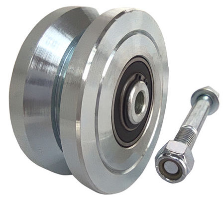 150mm انزلاق بوابة عربة سطح أبيض