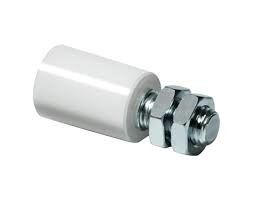 70mmx50mm انزلاق بوابة دليل بكرات انزلاق بوابة دليل الأسطوانة العلوي مع 2 صواميل