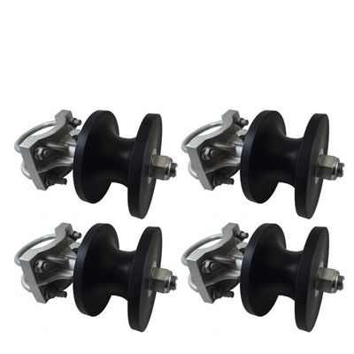 158mm سلسلة ربط السور المتداول بوابة المسار عجلة الثقيلة