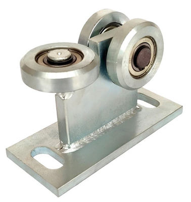 68mm الصلب ناتئ الشريحة بوابة الأسطوانة عجلة 3 عجلة النقل الزنك الأبيض