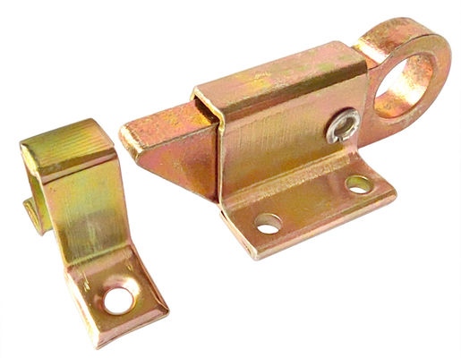 الثقيلة النحاس انزلاق الباب الترباس قفل أصفر أبيض الزنك 68mm