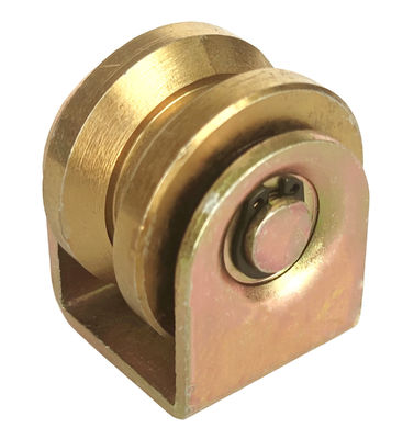 43mm 58mm 60mm انزلاق بوابة عجلة محامل مزدوجة الثقيلة Y الأخدود الخارجية