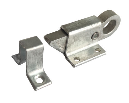 الثقيلة النحاس انزلاق الباب الترباس قفل أصفر أبيض الزنك 68mm