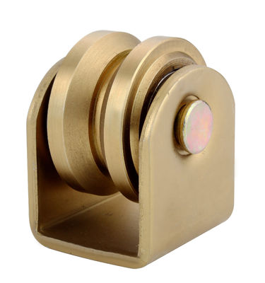 43mm 58mm 60mm انزلاق بوابة عجلة محامل مزدوجة الثقيلة Y الأخدود الخارجية