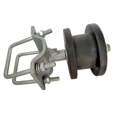 2-7 / 8 &quot;6-5 / 8&quot; 6 &quot;بكرات بوابة ناتئ بكرات بوابة أنبوب مربع بكرات نايلون لبوابات منزلقة