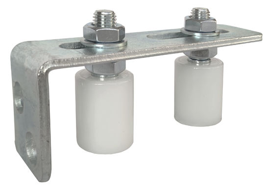 L Post Sliding Gate Guide Bracket 1.18 Inches Roller Slide Gate Guide Bracket Plate