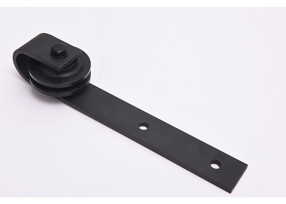 JNK 2 1/4 &quot;Barn Gate Hardware مقابض وأقفال باب الحظيرة الداخلية مع مسار مسطح بطول 2 متر