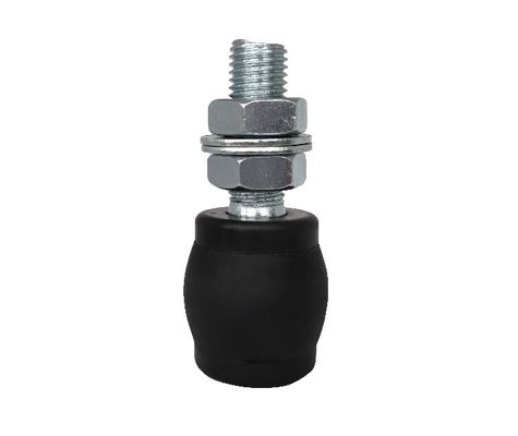 43x38mm انزلاق بوابة دليل بكرات 6 `` X 2 '' 3 &quot;8&quot; نايلون انزلاق بوابة عجلات مطاطية