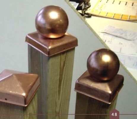 2 بوصة 2.5 &quot;3 1/2&quot; أغطية أعمدة السياج الهرمي الحديدي 6x6 7x7 4x4 5x5 8 X 8 مع ثقوب