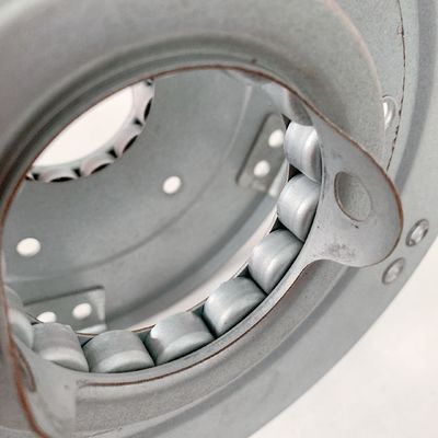 200mm نايلون الكرة الربيع مربع للحصول على باب مصراع المتداول الفضة التلقائي