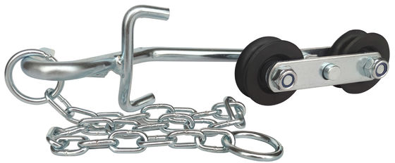 حديد 235 Banana Farm Trolley Roller سطح مطلي بالزنك