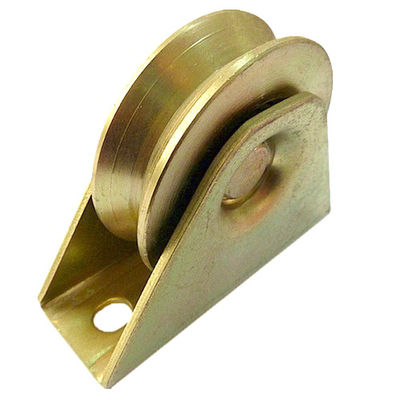الصلب V Groove Sliding Gate Wheel Q235 معدن 38 مم - 200 مم