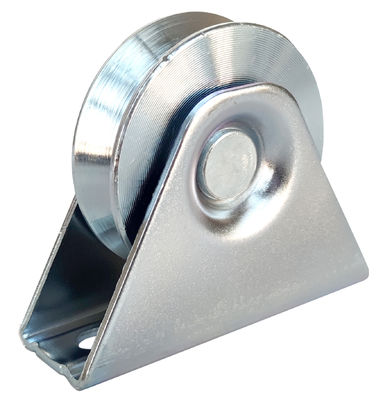 الصلب V Groove Sliding Gate Wheel Q235 معدن 38 مم - 200 مم