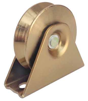 الصلب V Groove Sliding Gate Wheel Q235 معدن 38 مم - 200 مم