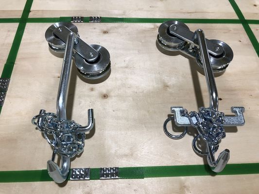بكرة دوارة لتلفريك الموز لزهور الموز ونخيل الأشجار
